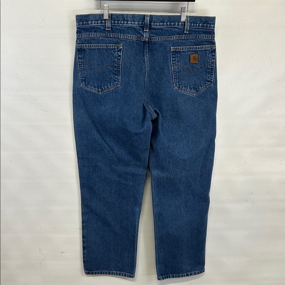 Carhartt 5-Pocket blue jeans.  40 x 30 - Picture 7 of 10